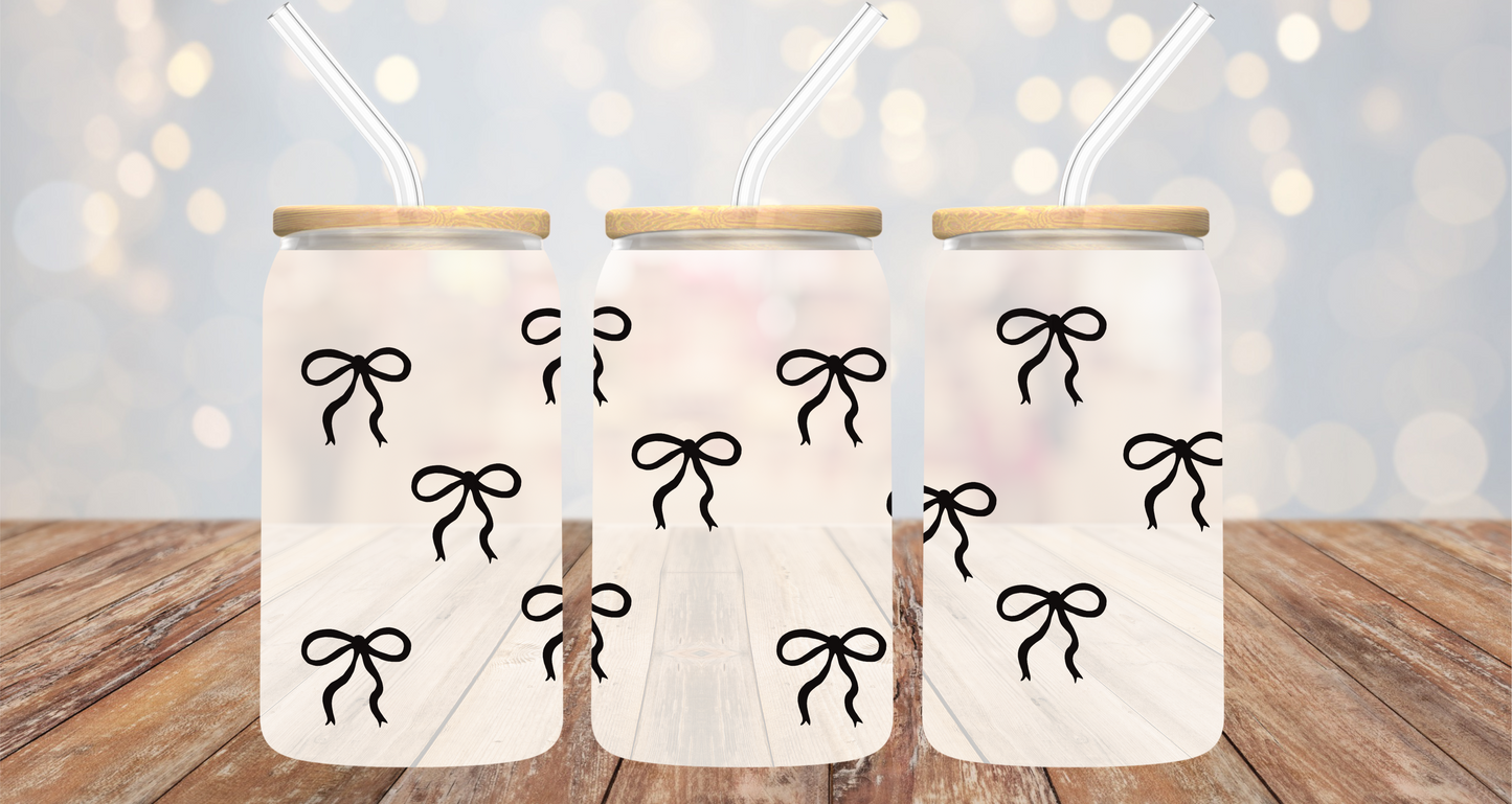 Sweet Bows Can Glass