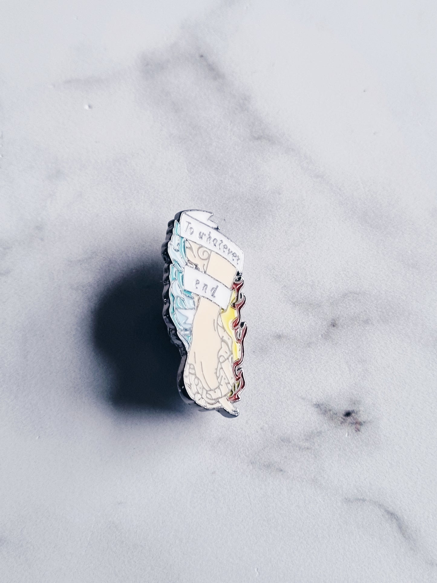Fireheart Enamel Pin Badge