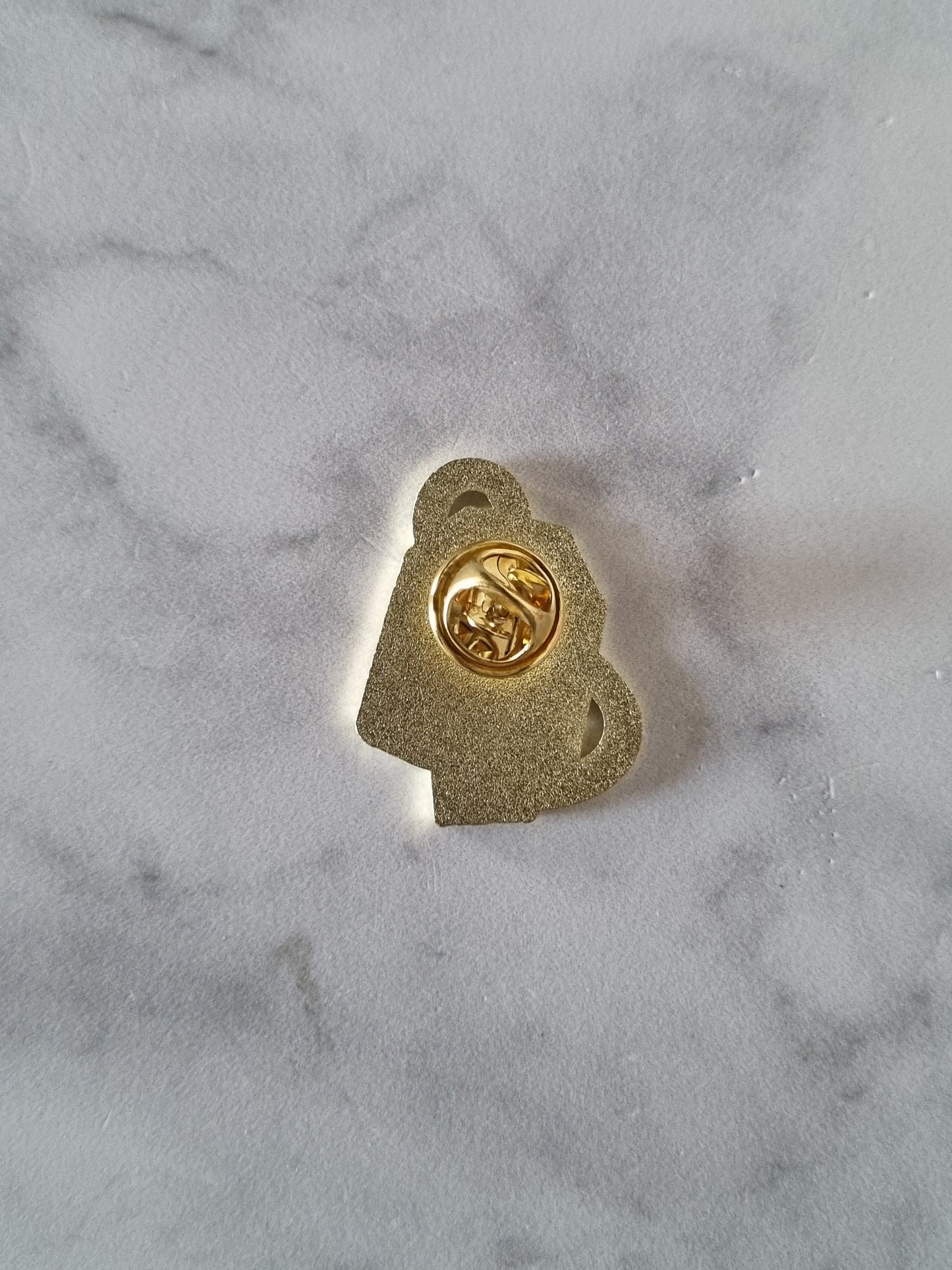 Pink Tea Enamel Pin Badge