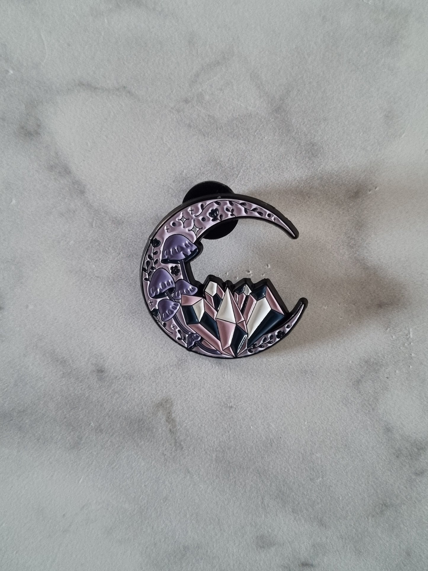 Magic Moon Enamel Pin Badge