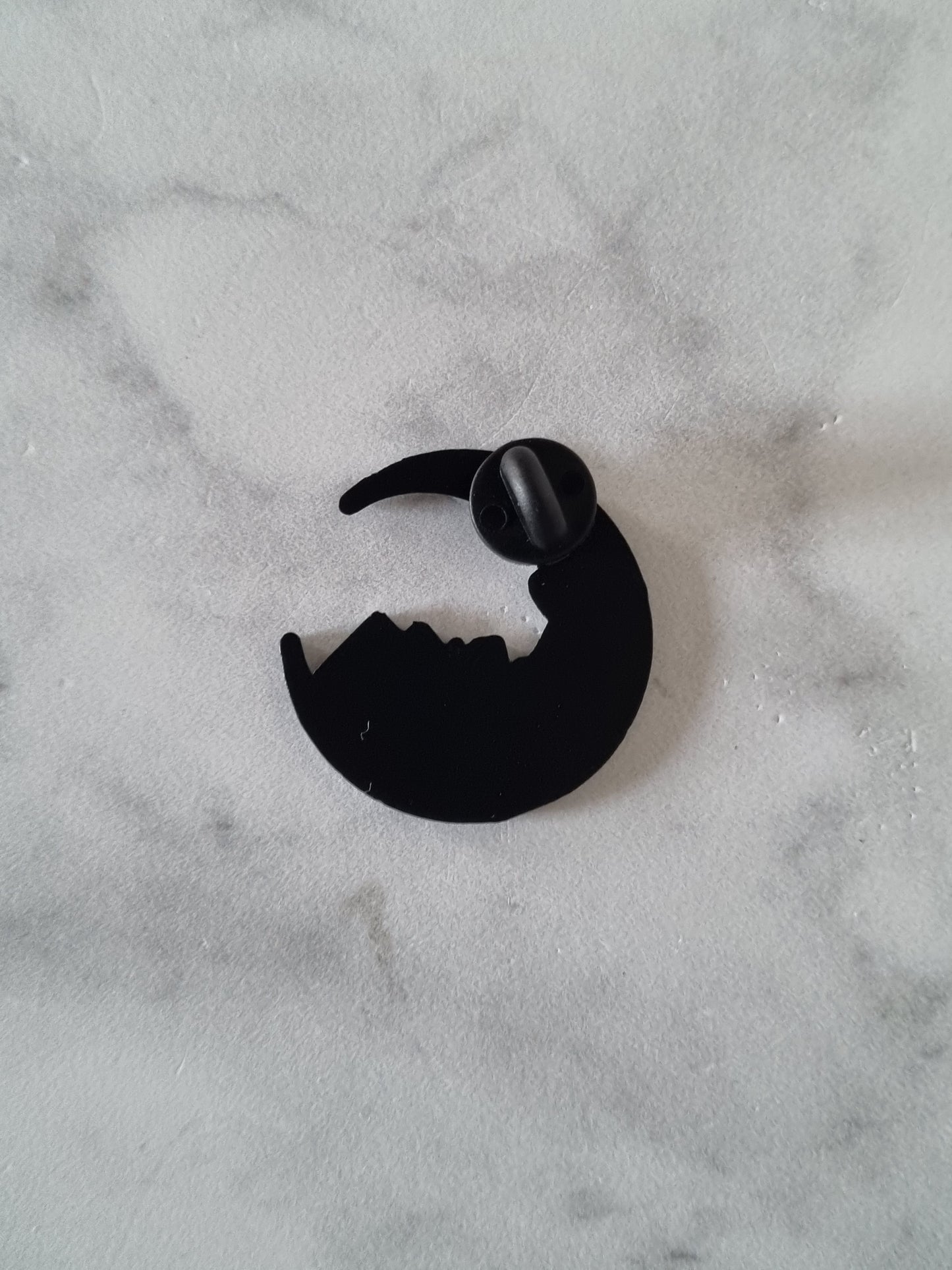 Magic Moon Enamel Pin Badge