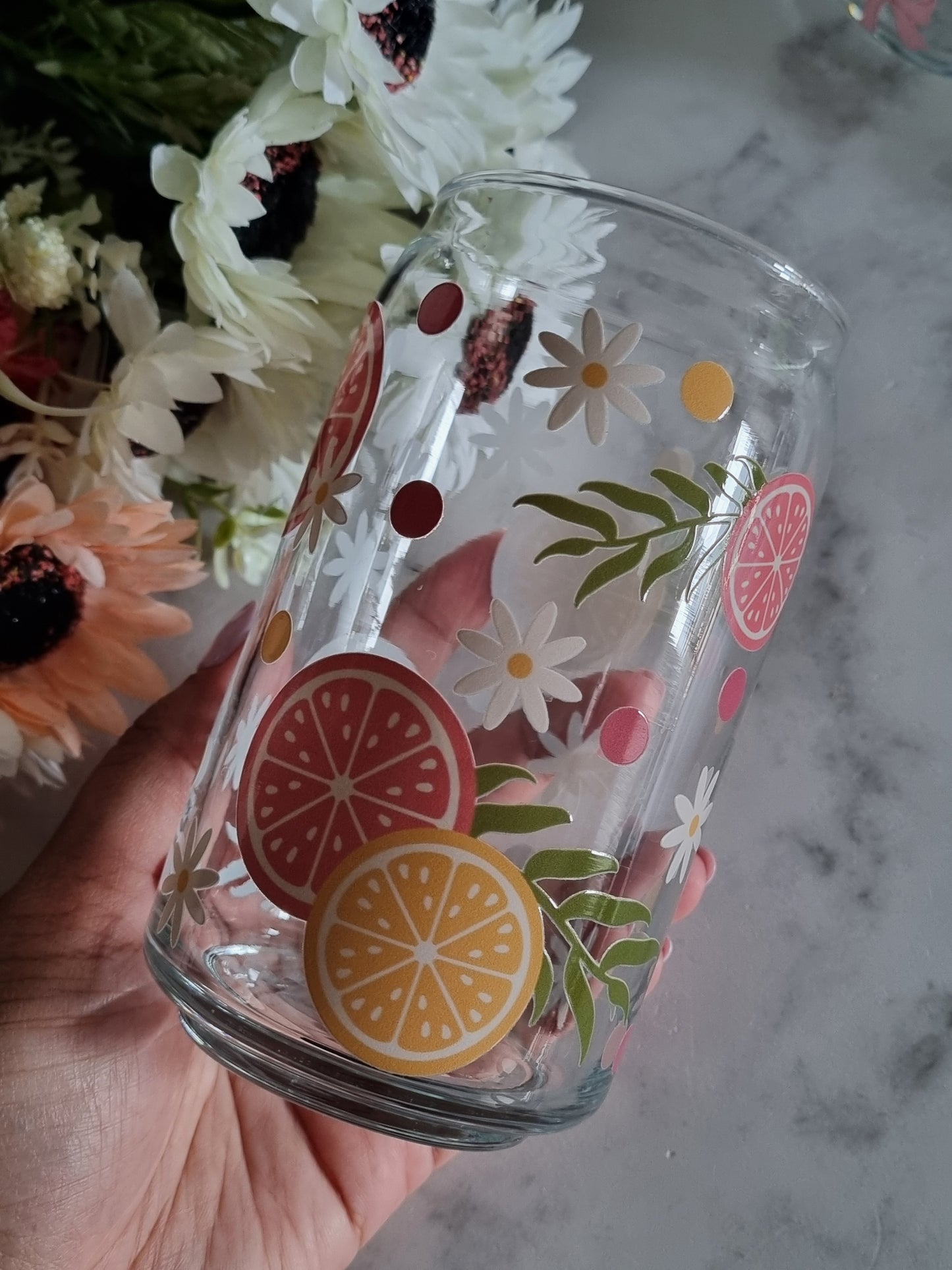 Citrus Squeeze Can Glass