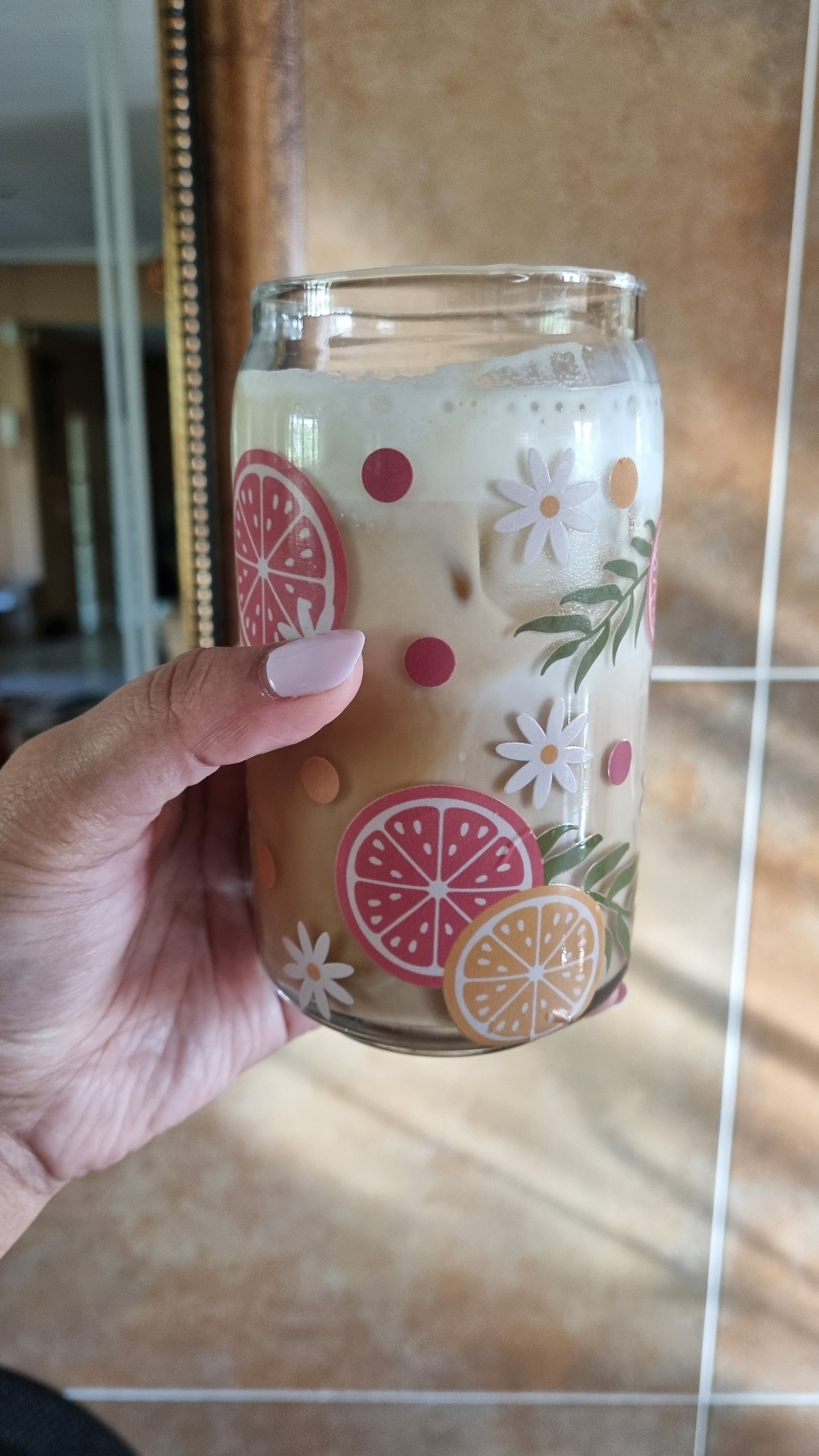 Citrus Squeeze Can Glass