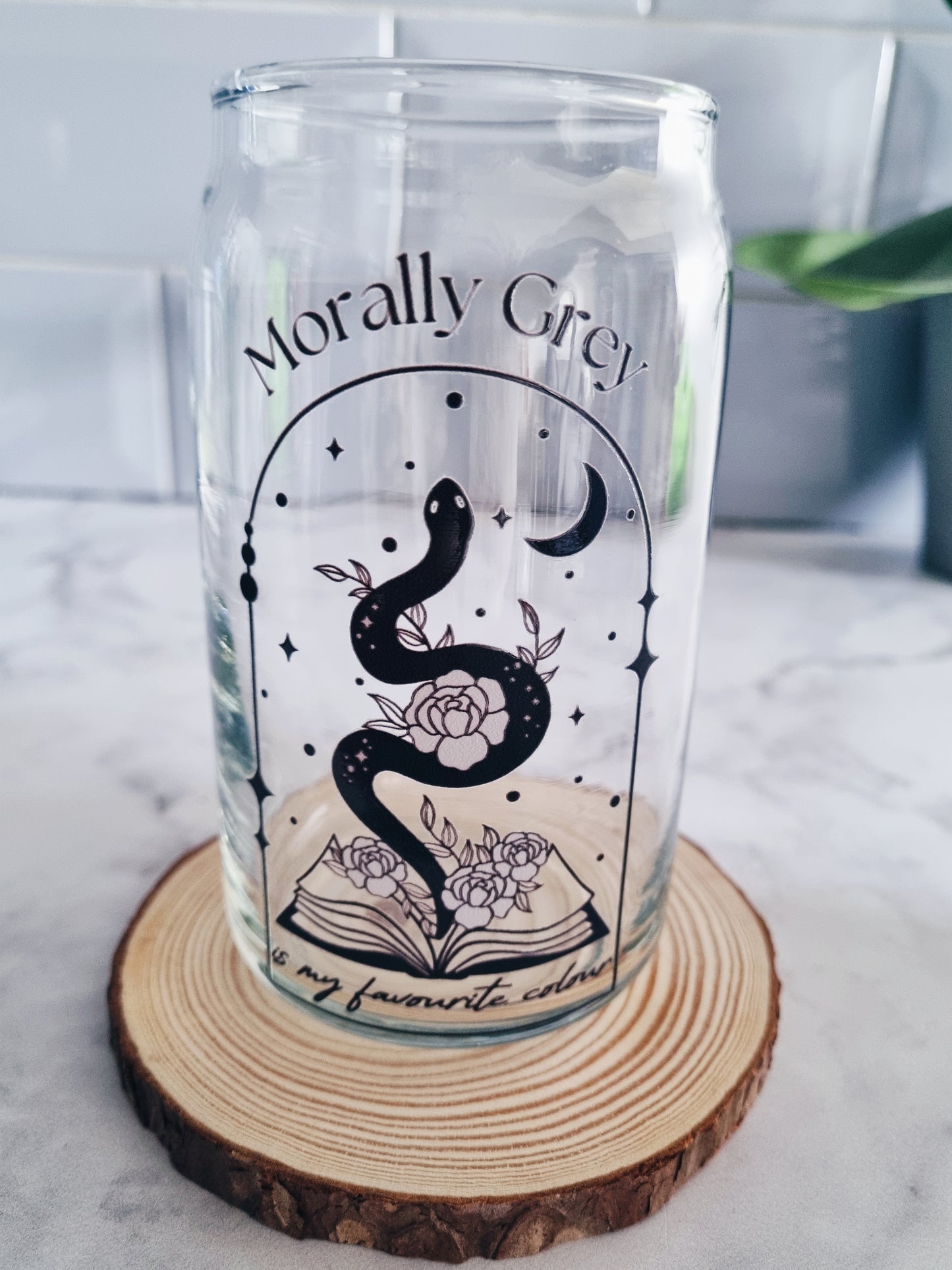 Morally Grey Can Glass
