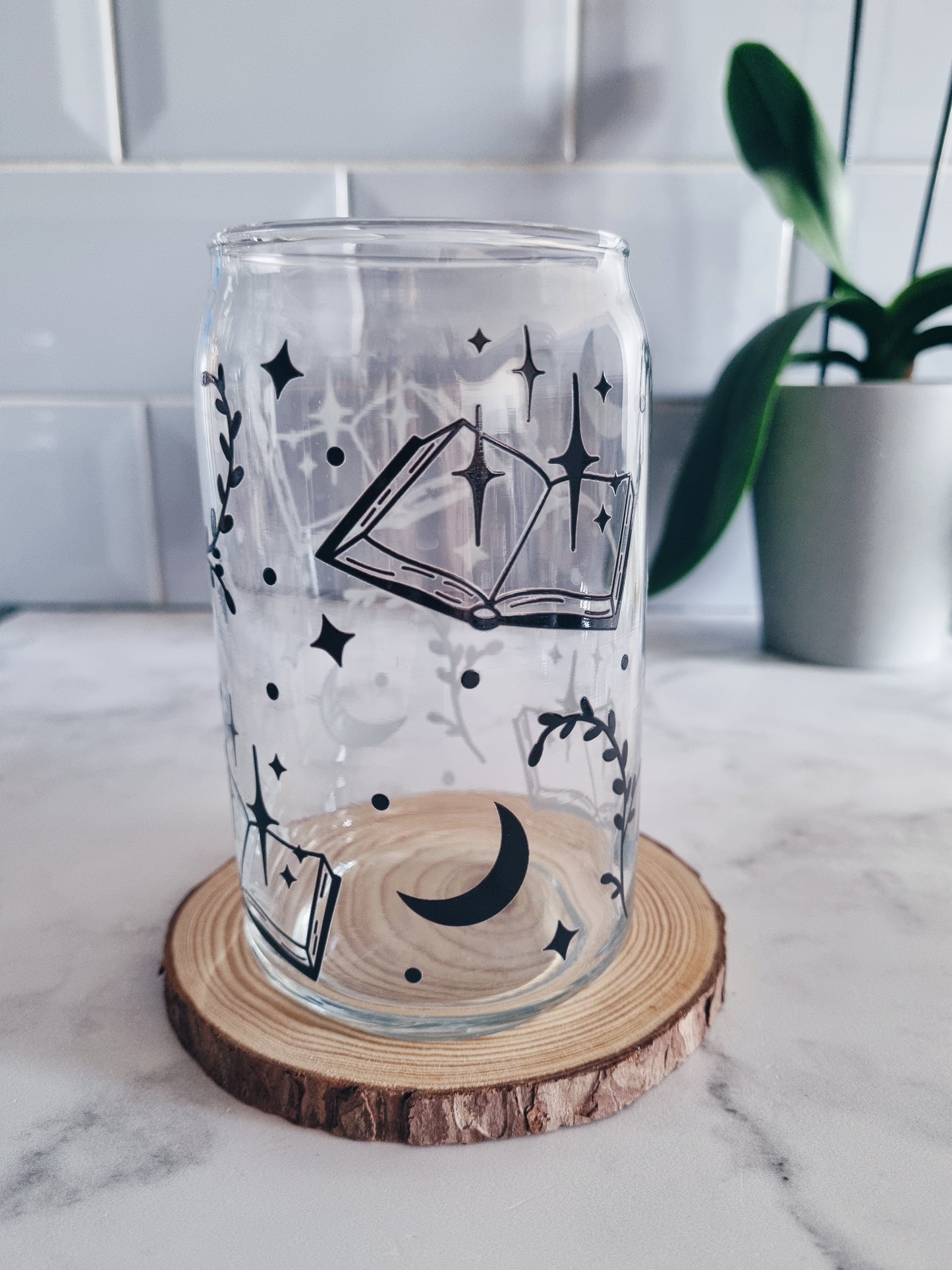 Lunar Library Can Glass
