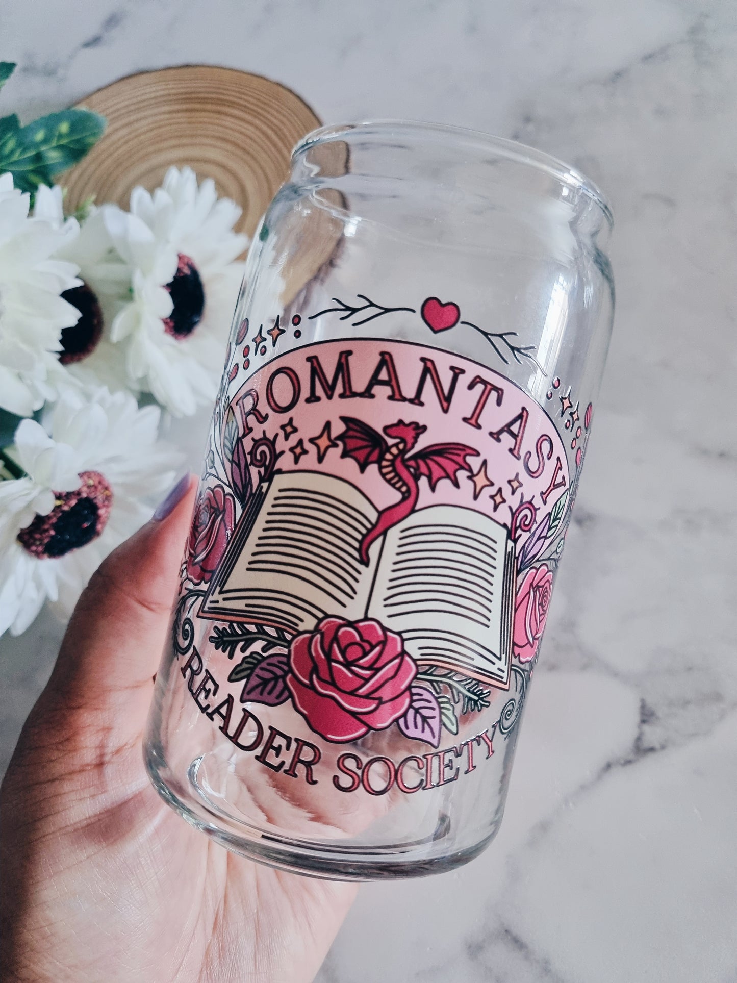 Romantasy Can Glass