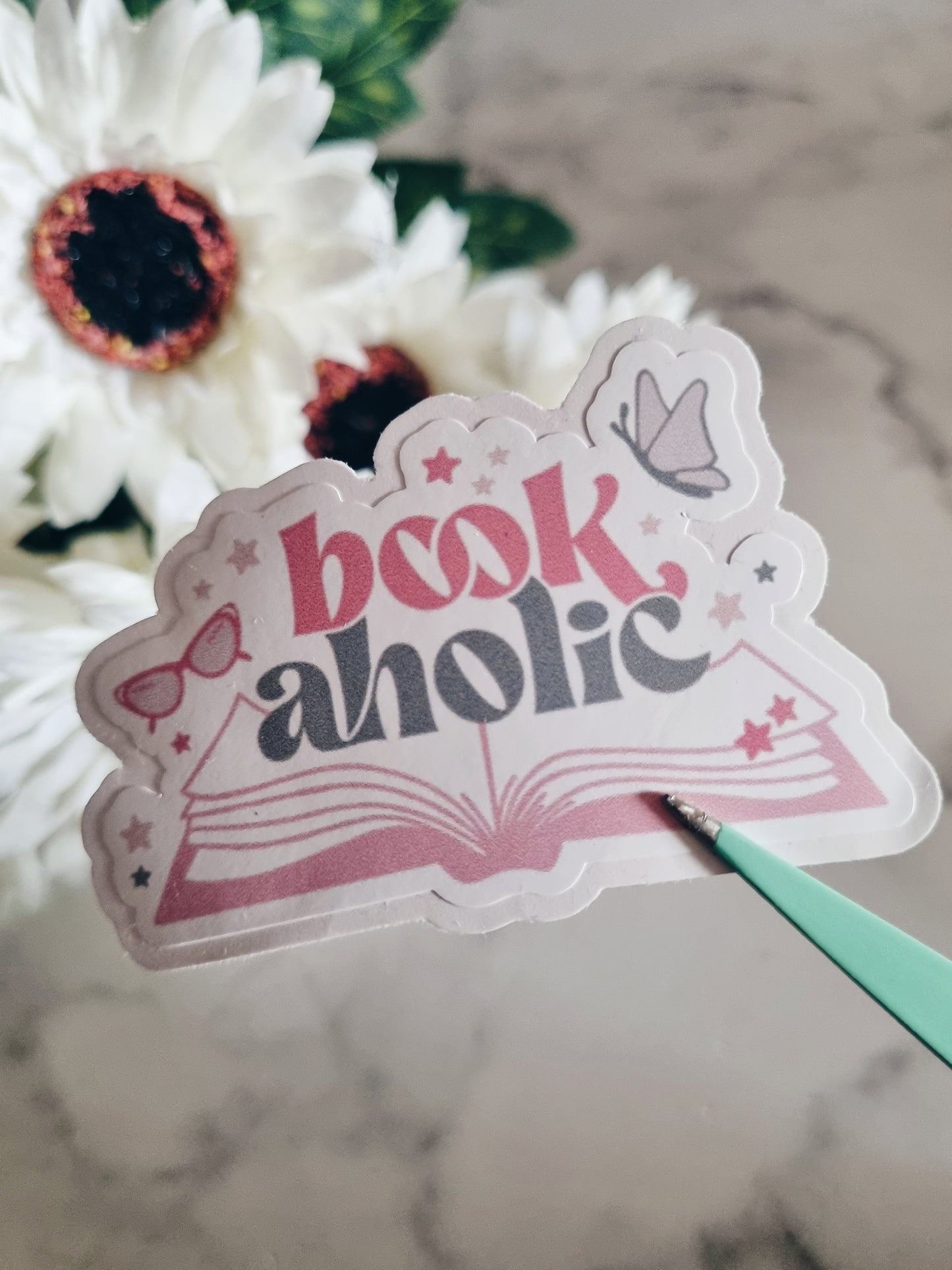 Bookaholic Sticker