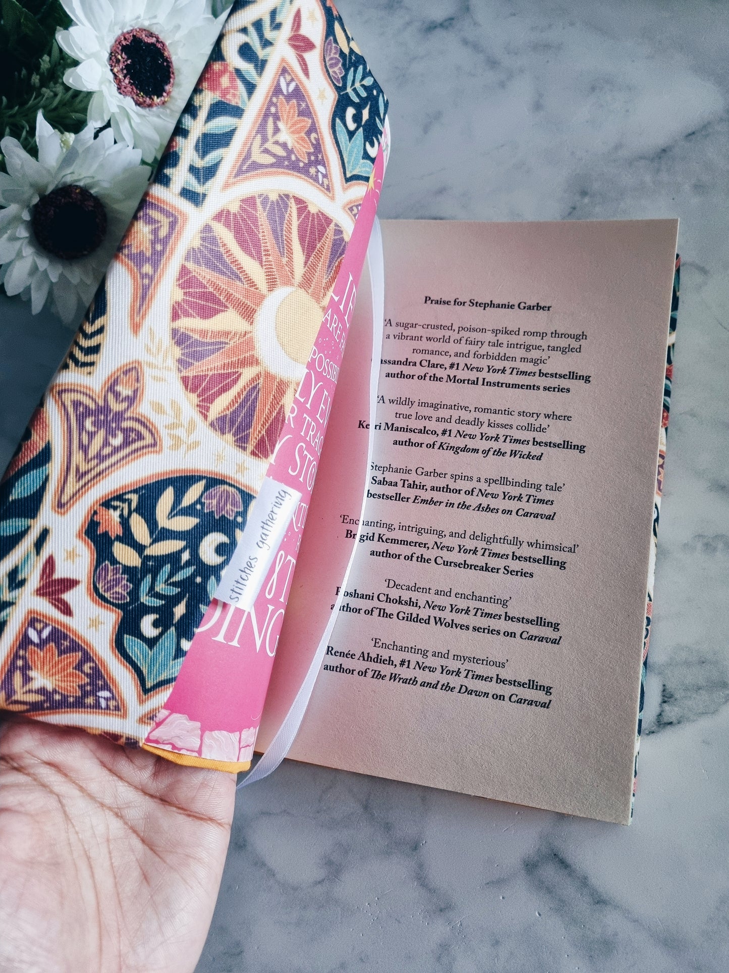 STAINED GLASS DUST JACKET