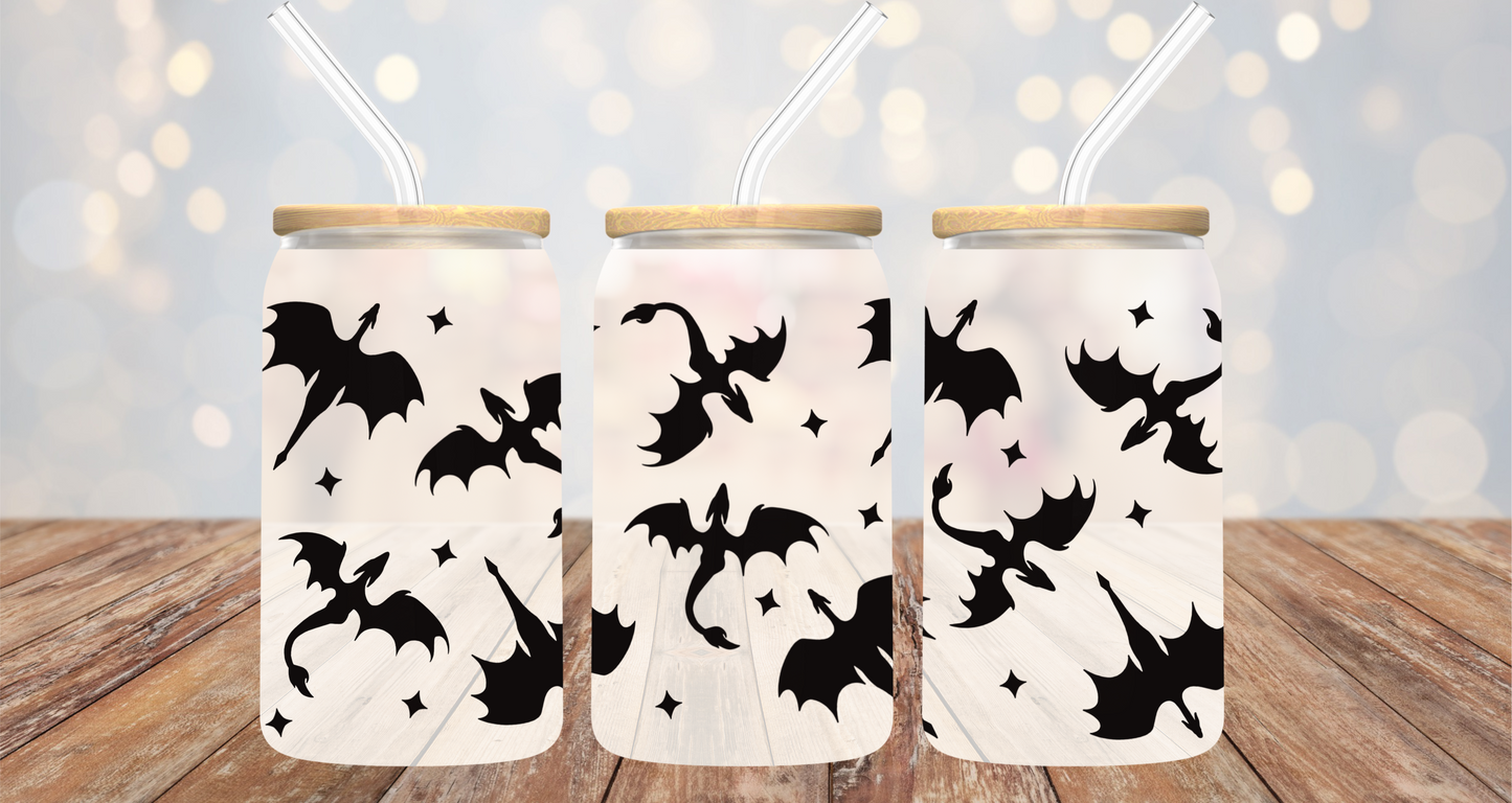 DRAGON STORM CAN GLASS