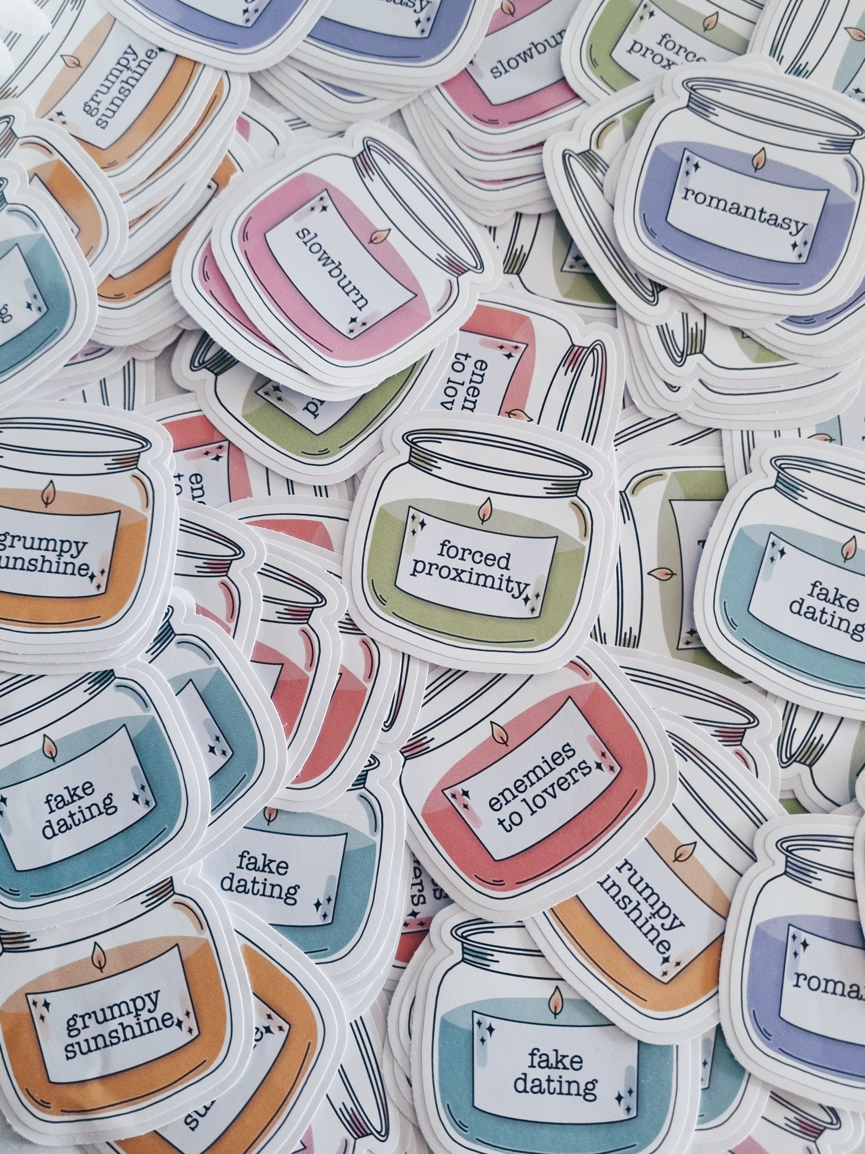 Bookish stickers – Stitches Gathering