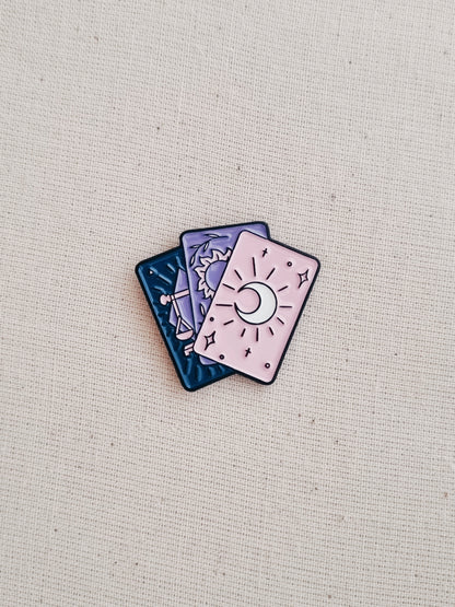 Magic Tarot Enamel Pin Badge