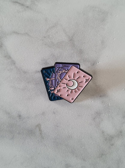 Magic Tarot Enamel Pin Badge