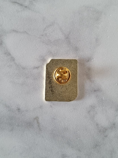 Book Babe Enamel Pin Badge