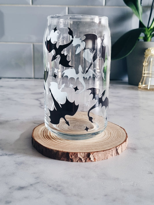 Dragon Storm Can Glass