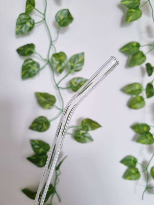 Clear Glass Straws