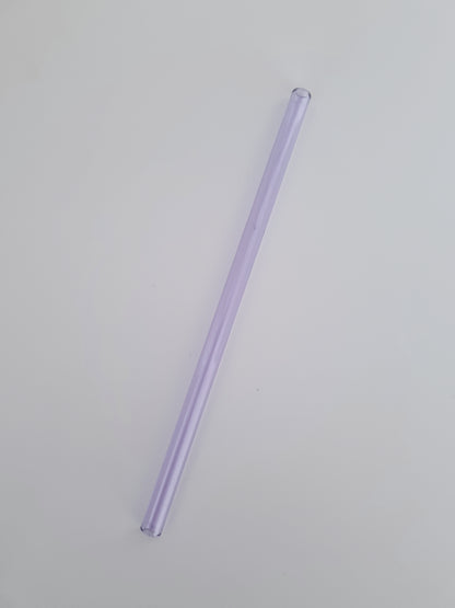COLOURED GLASS STRAWS