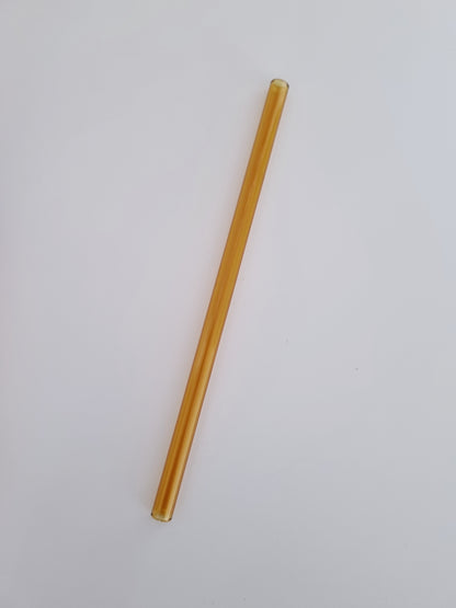 COLOURED GLASS STRAWS