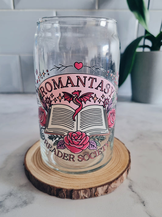 Romantasy Can Glass