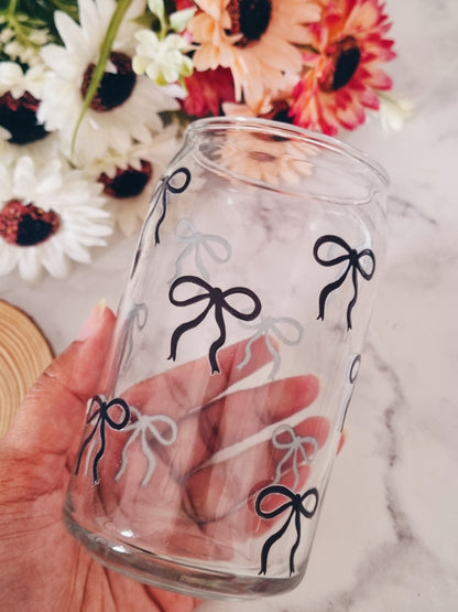 Sweet Bows Can Glass