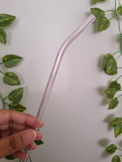COLOURED GLASS STRAWS