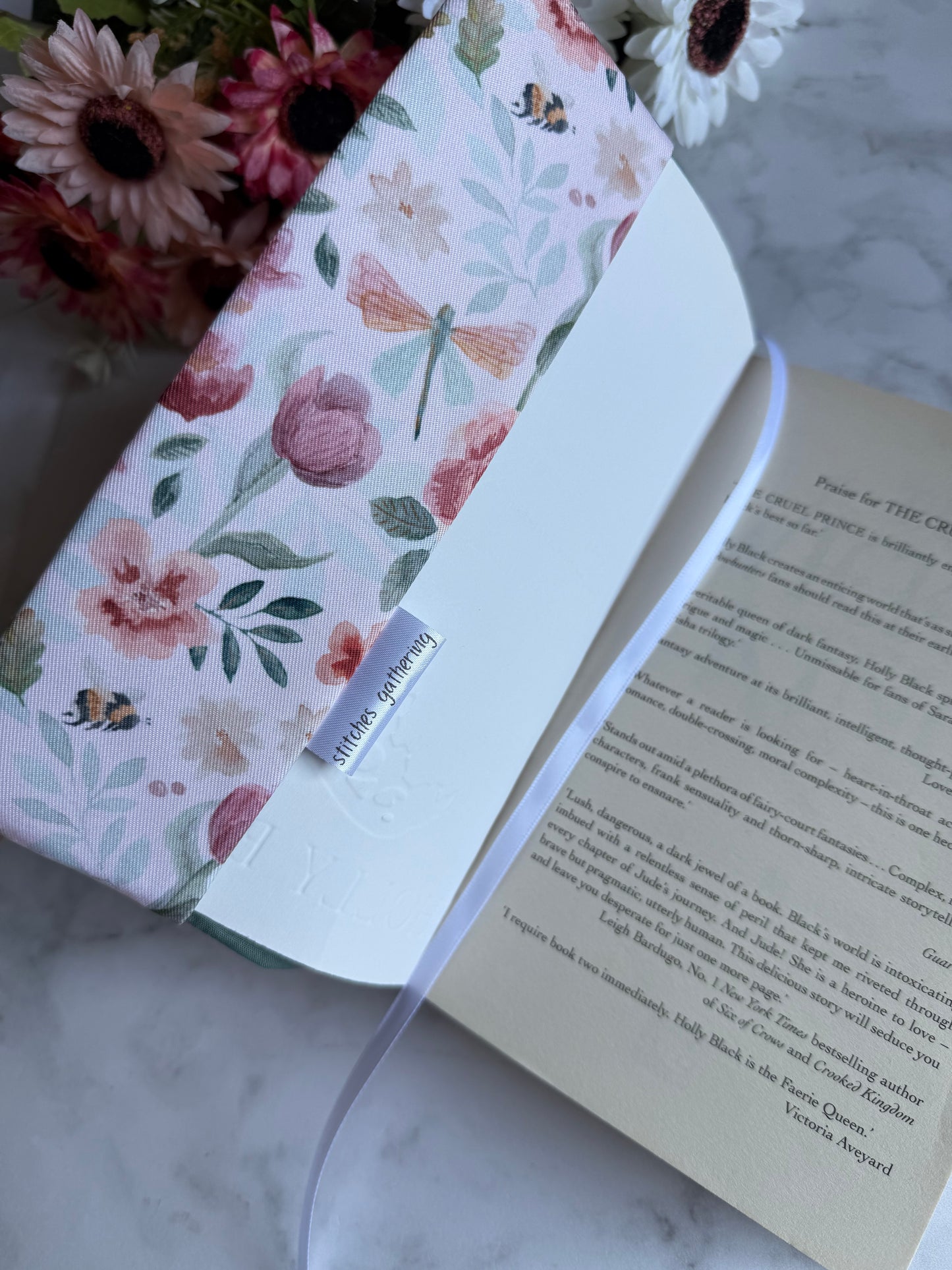 Spring Blush Floral Dust Jacket