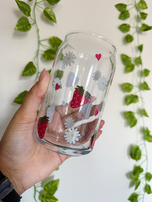 VERY BERRY CAN GLASS