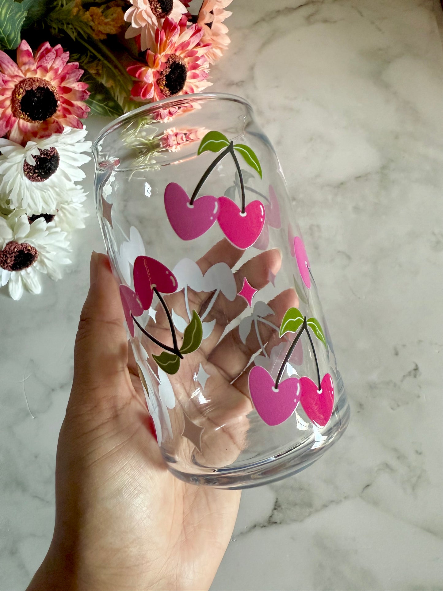 CHERRY CRUSH CAN GLASS