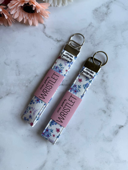 Lilac Meadow Wristlet