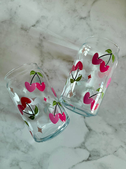 CHERRY CRUSH CAN GLASS
