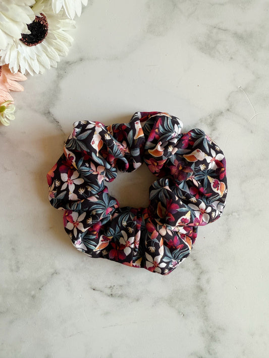 Dark Botanica Scrunchie