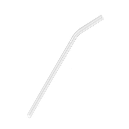 CLEAR GLASS STRAWS